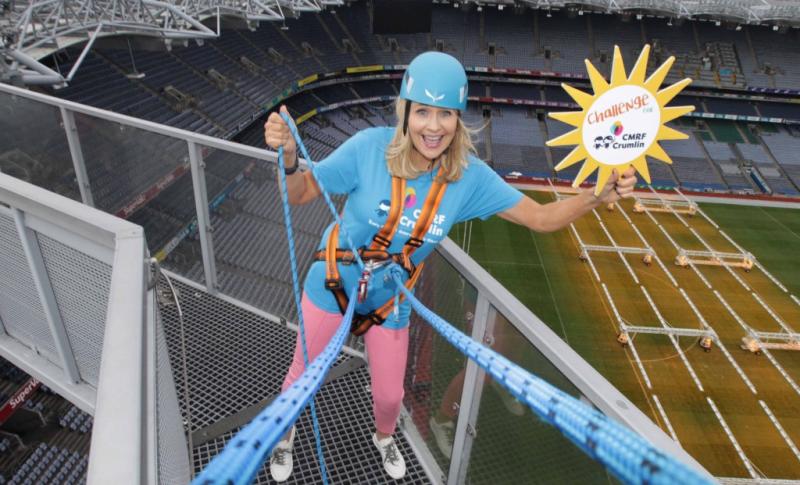 Miriam O’Callaghan Launches the CMRF Crumlin Abseil Challenge Recruitment