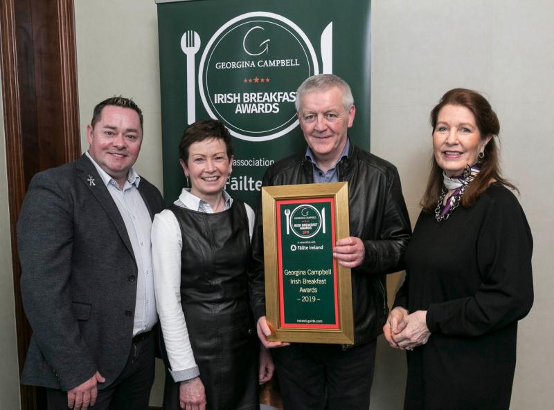 Longford's Viewmount House highly commended for 'very delicious' breakfast at Georgina Campbell awards