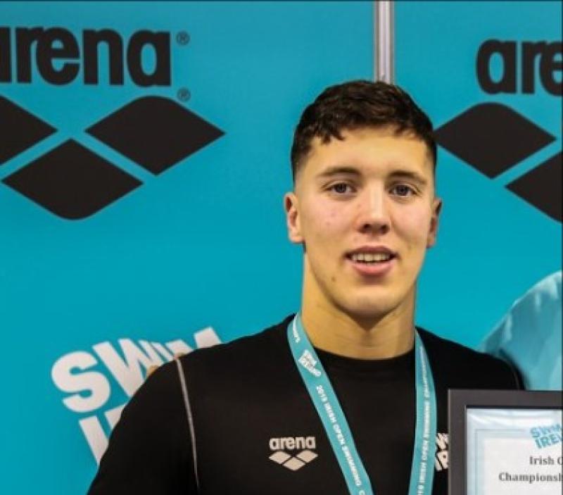 Third National senior swimming title for Breaststroke King Darragh Greene 