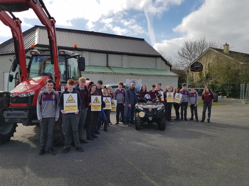 Farm safety demo wows   Ballymahon Vocational School