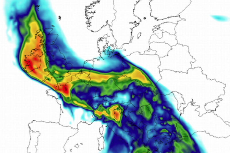 Longford Weather Alert: Sahara dust settles over Ireland as massive plume makes its way across Europe