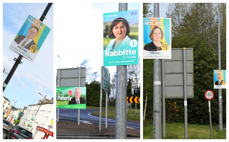 ESB issues poster warning to Longford election hopefuls over 'serious safety risk'