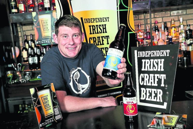 Liam Hanlon of St Mel's Brewery