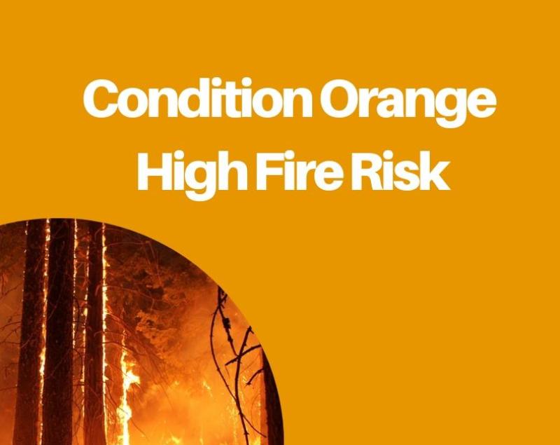 Status Orange high-level fire warning for Longford issued until Monday 