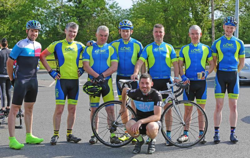 Oliver Kiernan, Carl and Peter Sullivan, Peter Gleeson, Kiernan Cox, Raymond Smith, James McLoughlin, Darren Lennon at last year's event Picture: Shelley Corcoran