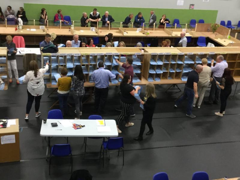 Longford local elections latest: Marathon in prospect as counting adjourned until 10.30am on Sunday ; no first count declaration  for any area and none of 18 seats filled