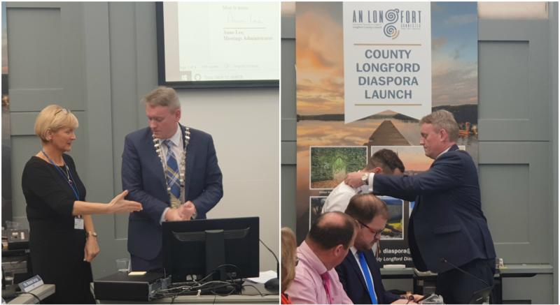 Cllr Micheál Carrigy elected cathaoirleach of Longford County Council