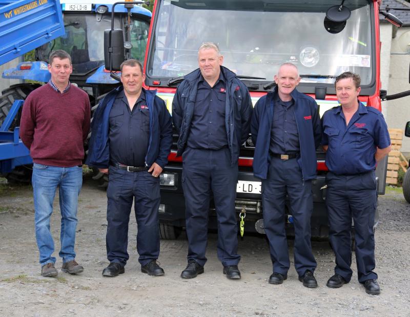 Gavin White, Paul Hughes, Ian Duncan, Dinny O'Meara, John Colcannon Picture: Shelley Corcoran