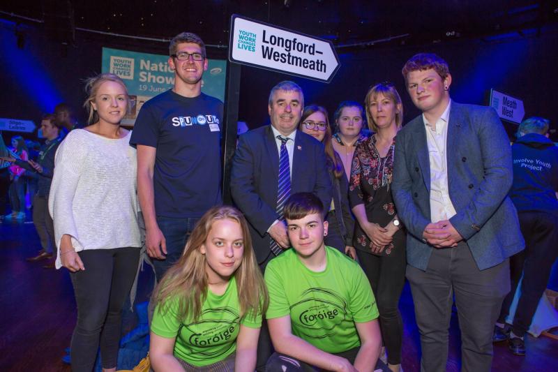 Fiona Mahaer (Spunout) ,Criodano Murchu (Spunout), Dominic Mahon, Tara Beaumont, Rachel Loche,Geraldine Lacey (Youth Work Ireland Midlands) Tifany Merrigan, Scott Sweeney (Foroige Athlone meeting Kevi