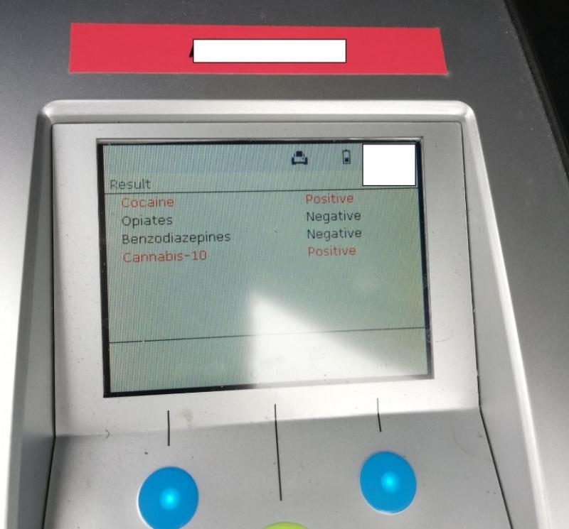 Longford gardaí arrest  driver of car who tested positive for cocaine and cannabis