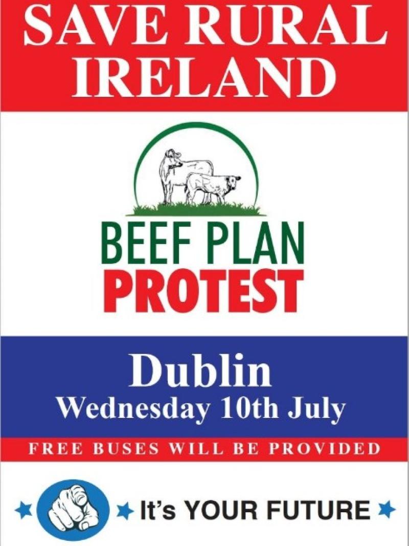 Huge number of farmers assemble for anti-Mercosur Dáíl protest 