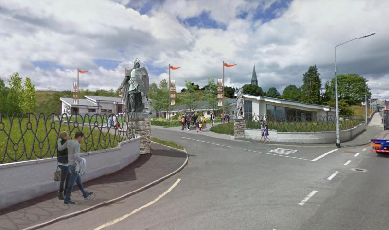 Concept design for the new heritage park in Granard