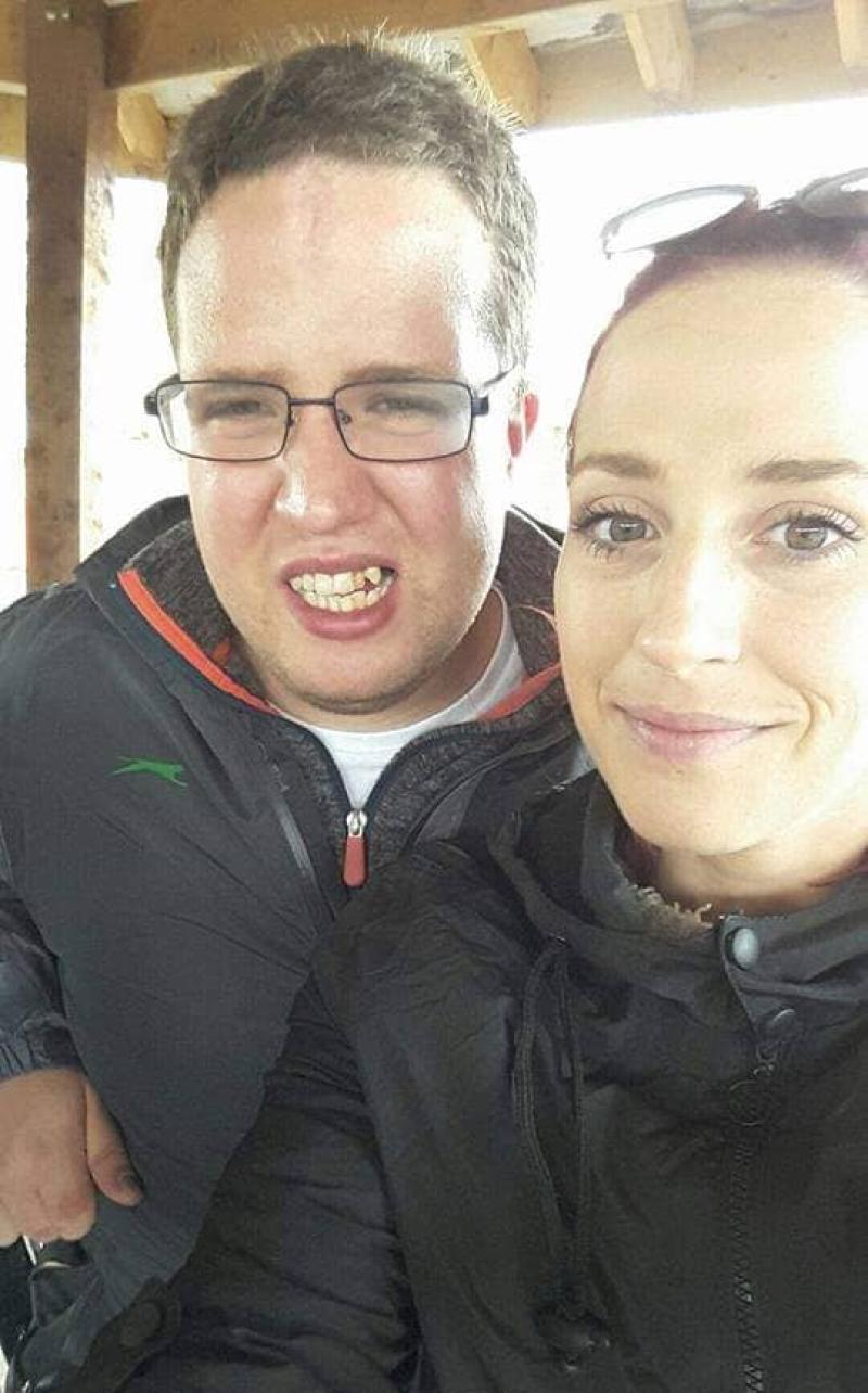 Kat and her brother James 