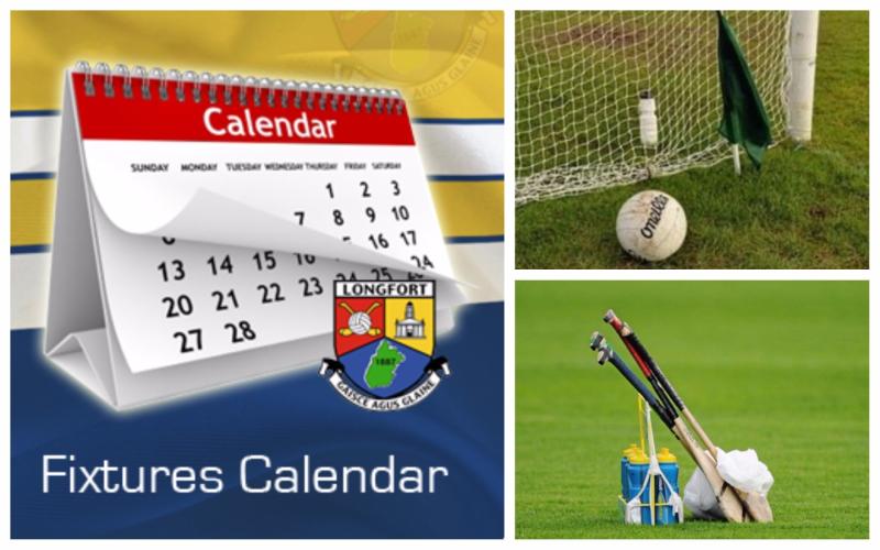 Longford GAA fixtures for the week ahead