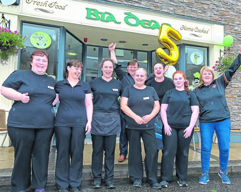 Bia Deas celebrates five years of   fresh, delicious, home-cooked food in Edgeworthstown