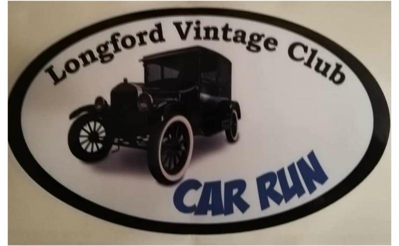 14th annual Longford Vintage Club car run takes place this Sunday