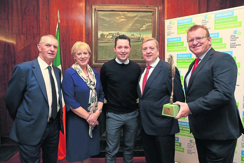Longford entrepreneur Micheál Savage of Lir Analytical bidding for IBYE success at Google HQ