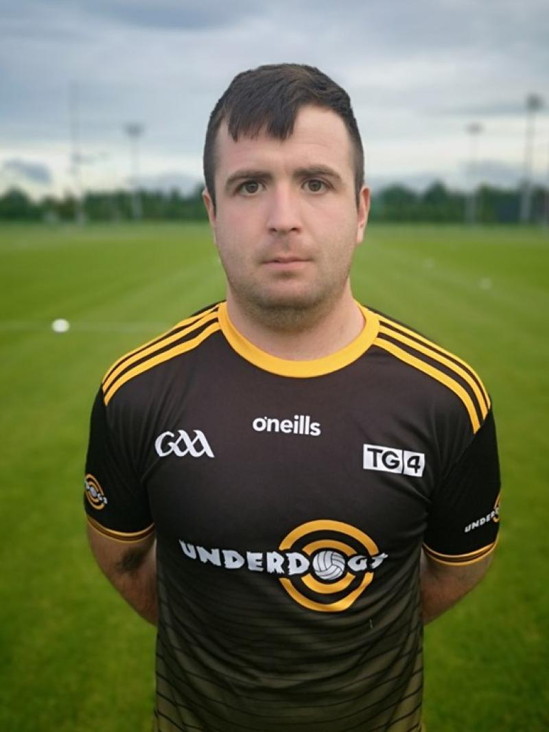 Kyle Fitzmaurice in his Underdogs gear