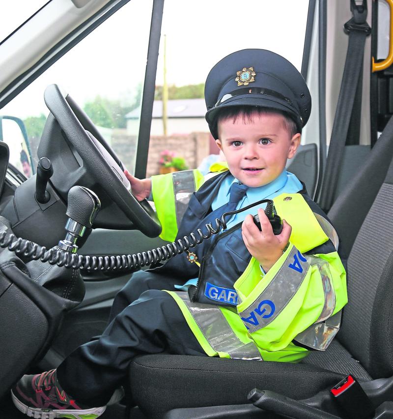 Killoe toddler who beat cancer twice is gardaí's Little Blue Hero 