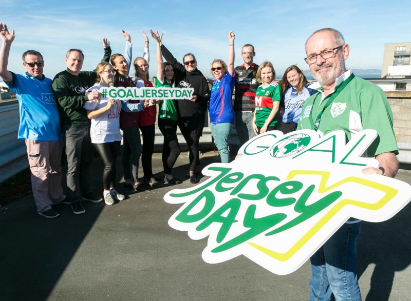 Longford people urged to tog out for GOAL Jersey Day