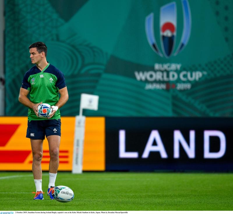 Sexton dismisses 'strange negativity' as Ireland gear up for All Blacks test