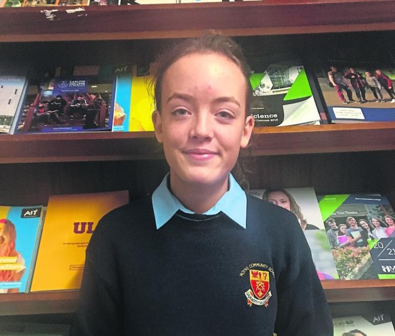 Moyne CS student Avril Cosgrove
