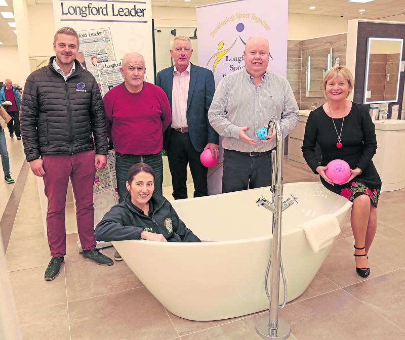 At the recent launch of the 2019 Ganly's Longford Sports Star Awards were Brian Ganly, Padraic O'Brien, Sarah Mulligan, Tony Headon, Alan Walsh and Audrey Moorhead Picture: Shelley Corcoran