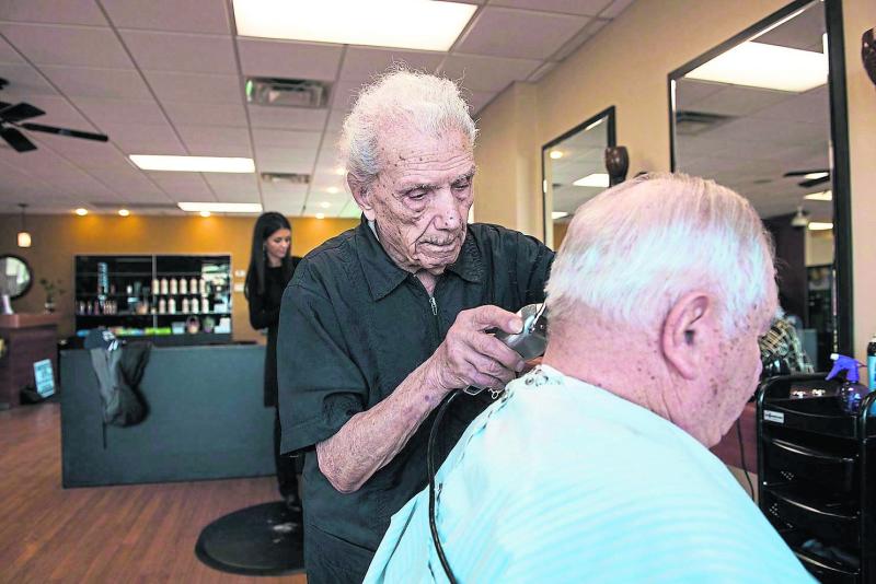 Longford Leader columnist Mattie Fox: Barber business kept legendary Anthony Mancinelli going until the age of 108
