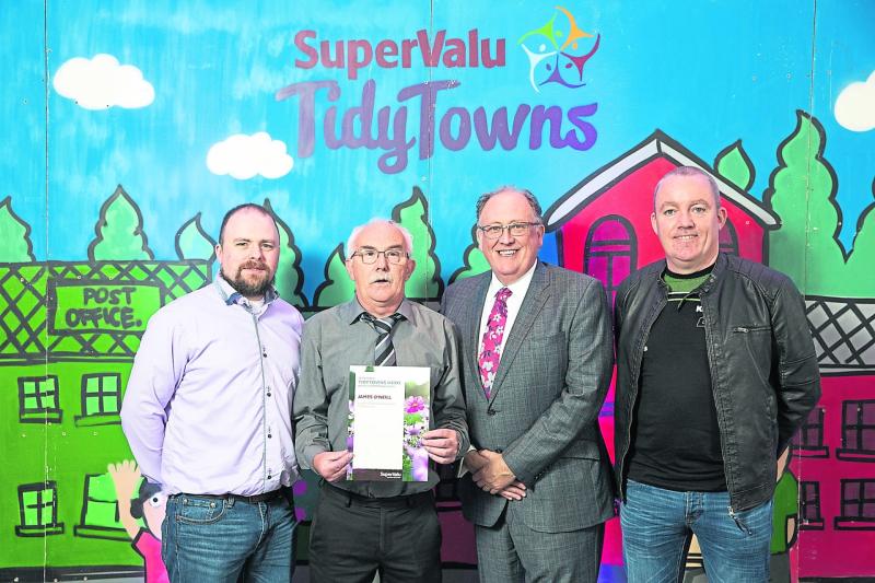 Cloontuskert’s James lands Tidy Towns community hero award