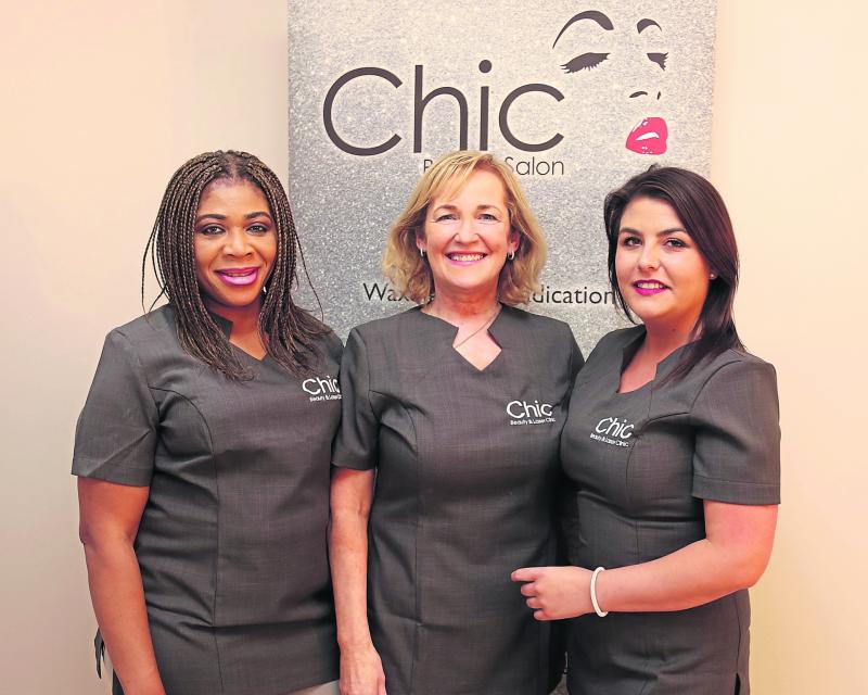 eft: Charity Patrick, Margaret McEntee, Melissa Goldrick Picture: Shelley Corcoran