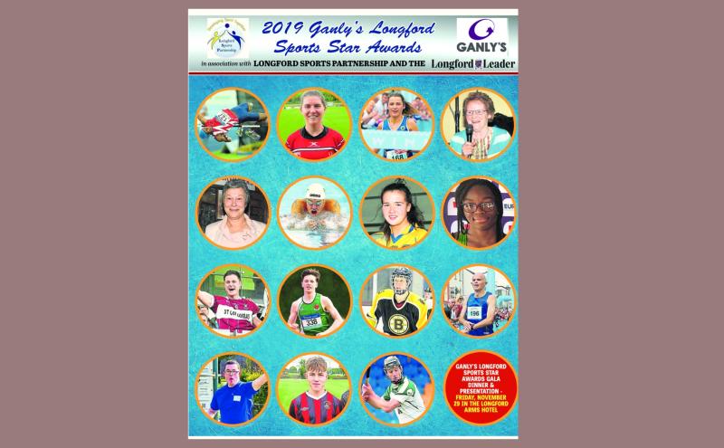 Identity of 2019 Ganly’s Longford Sports Star Award winners revealed