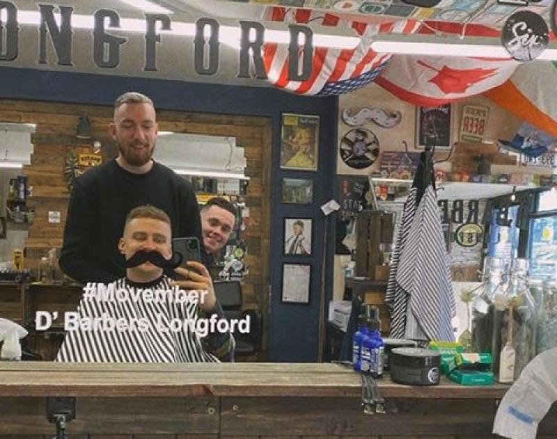Longford barber raises over €800 with  Movember campaign