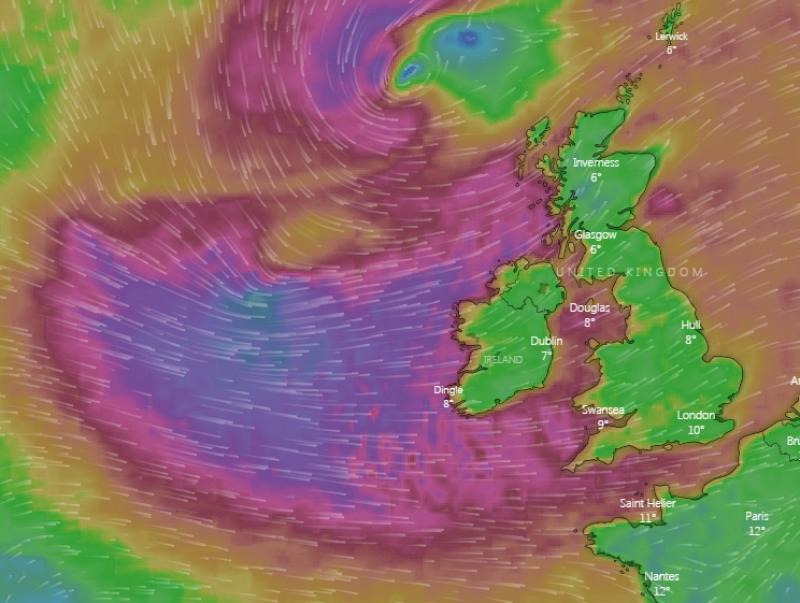 storm atiyah met éireann weather forecast Ireland