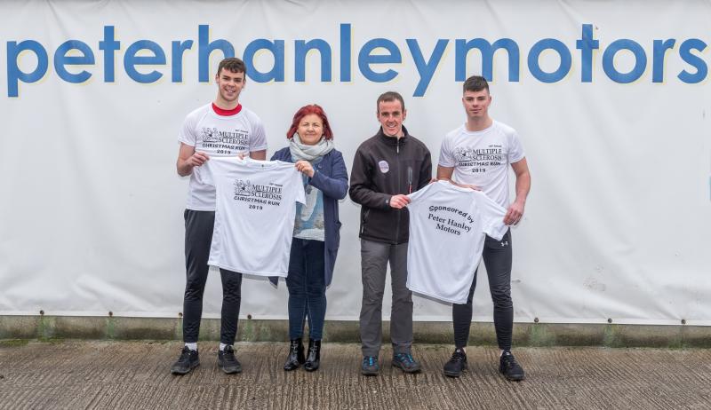 29th annual Christmas Day Run from Newtowncashel to Lanesboro in aid of the Longford MS
