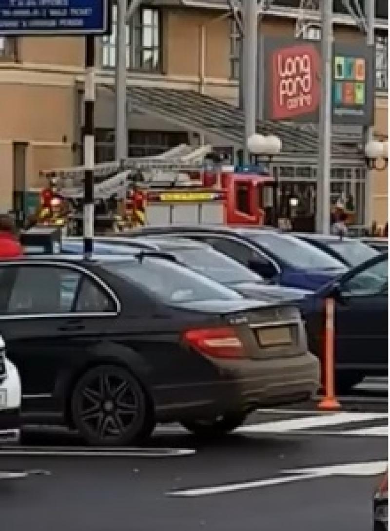 WATCH| Fire breaks out at Longford shopping centre