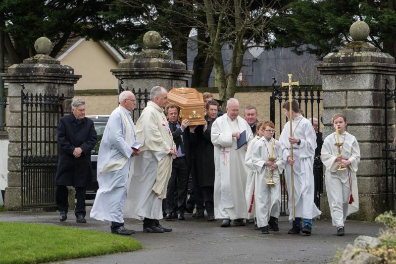 'The nation has lost a skilled broadcaster' as Marian Finucane is laid to rest in Kildare