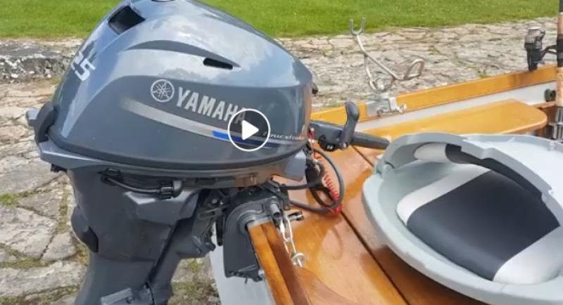 An image of the stolen engine