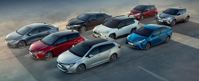 The Toyota Hybrid range