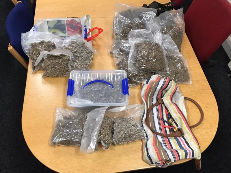 Woman arrested after €75,000 cannabis bust in midlands 