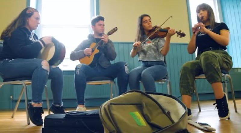 Some of the local talents involved in the Song for Longford