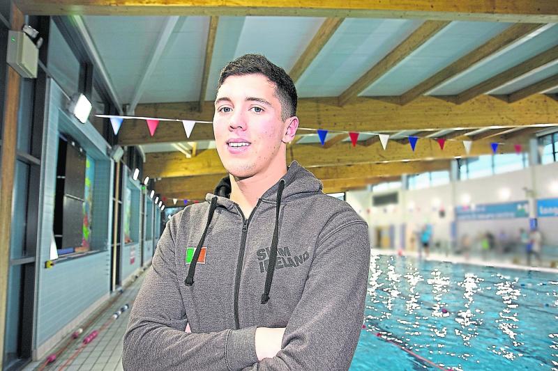 Longford swimmer Darragh Greene PICTURE: MICHELLE GHEE