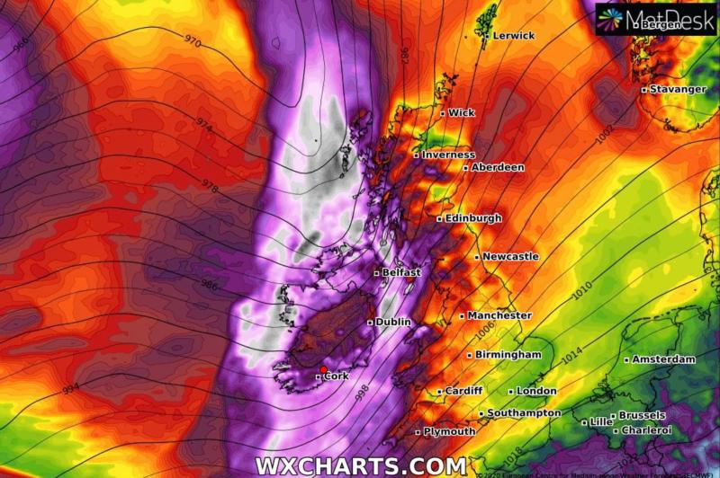 ELECTION STORM ALERT: Forecaster warns 'Storm Ciara' could affect turnout for general election #GE2020