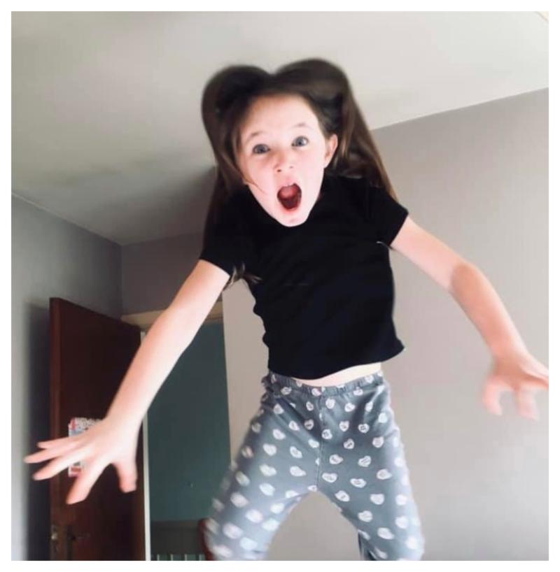 Snapshots Grand Finalist: 'Wild girl' granddaughter Sasha sending love to her nanny