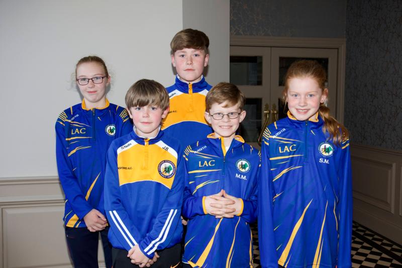 Club members Bea Casey, Shane Burke, James Burke, Mickey Mollaghan and Sarah Mollaghan at the fundraiser launch in June of last year PICTURE: MICHELLE GHEE.