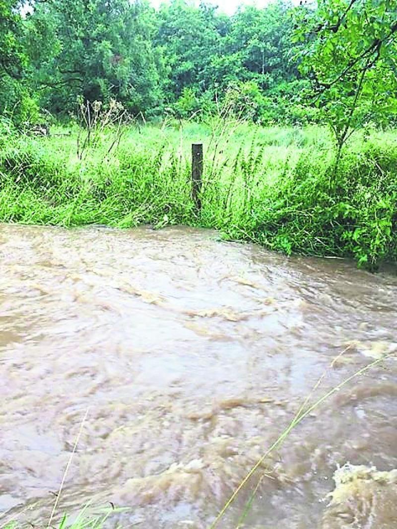 Recent flooding in Ballinalee