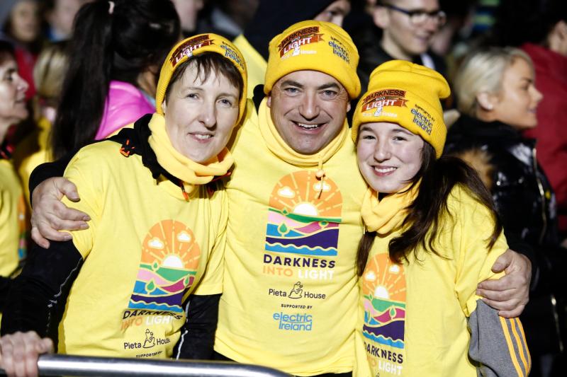 Early bird registration for Pieta's Longford and Ballymahon Darkness into Light 2020 walks now open