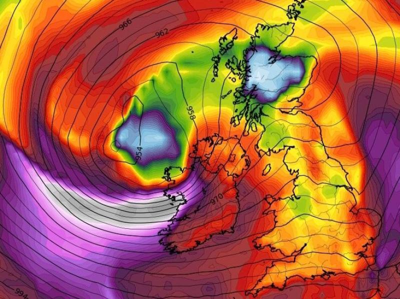 Another weekend, another storm! Weather Warnings on Saturday for Longford and Ireland 