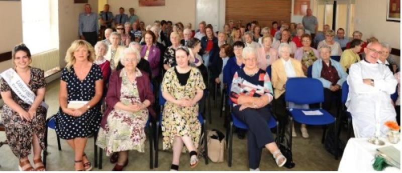 Fr.Liam Murray Celebrated Mass For The Patrons at the Open Day in the care centre in Ballymahon PICTURE DECLAN GILMORE