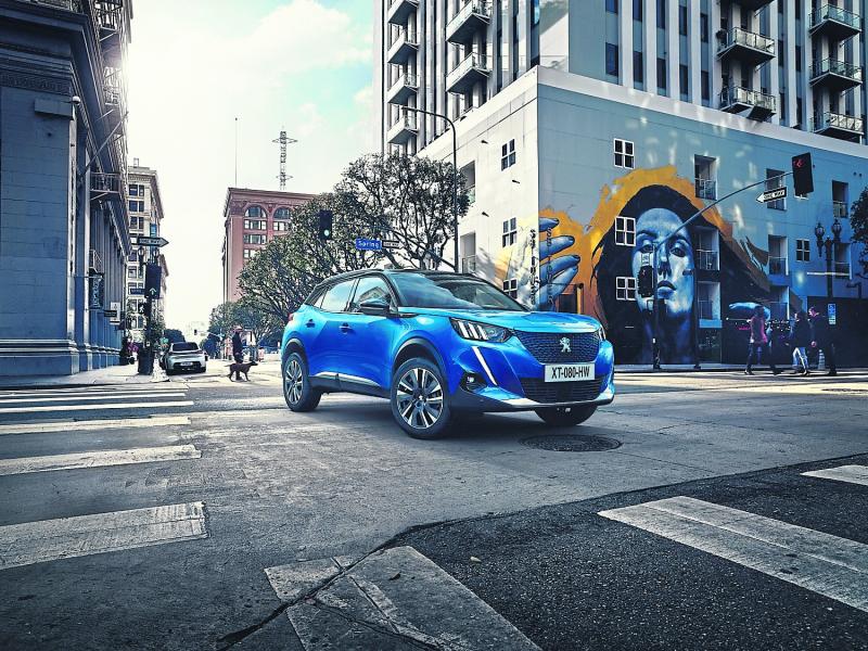 The  new Peugeot  2008 SUV is longer and wider than its predecessor model