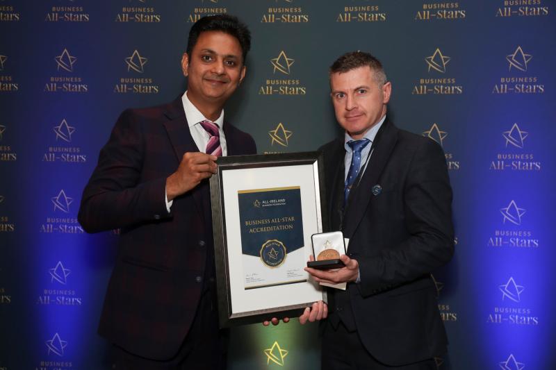 Kapil Khanna, Managing Director of the All-Ireland Business Foundation, and Dónal Traynor, Associate Director of Community Finance Ireland.